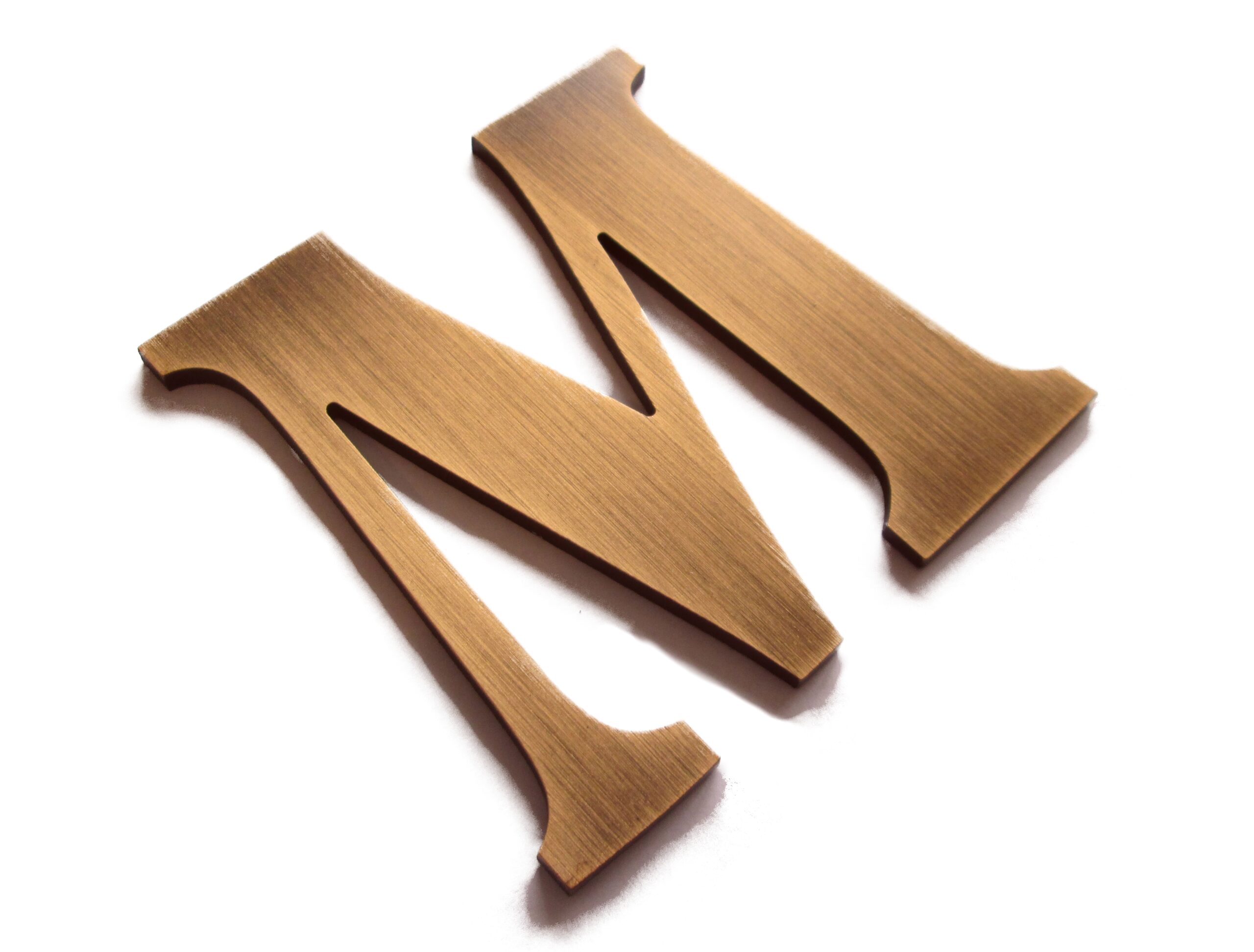 oxidisedbronzeletterm BRONZE LETTERS